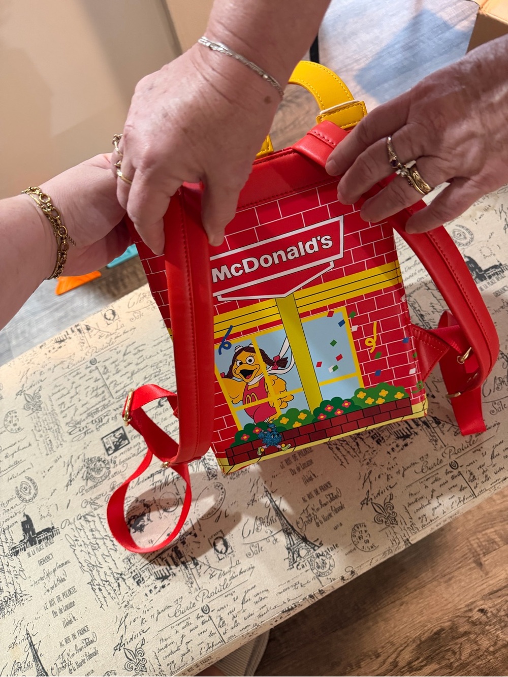 McDonald’s Kids Red Playhouse Loungefly - Picture 4 of 5